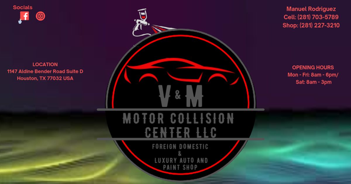MOTOR COLLISION CENTER LLC V M Foreign Domestic & Luxury Auto and Paint Shop cover